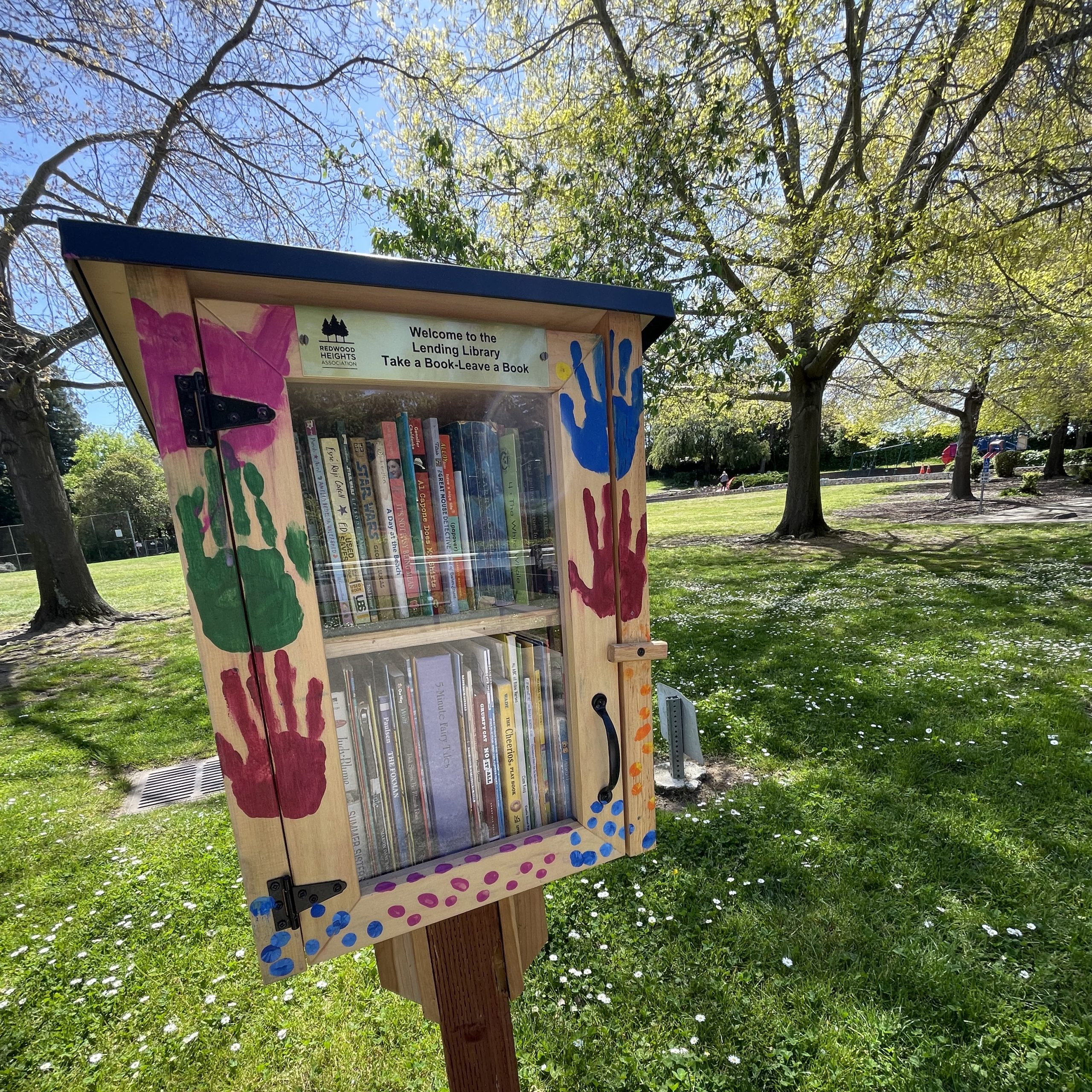 Little Library at Redwood Heights Park